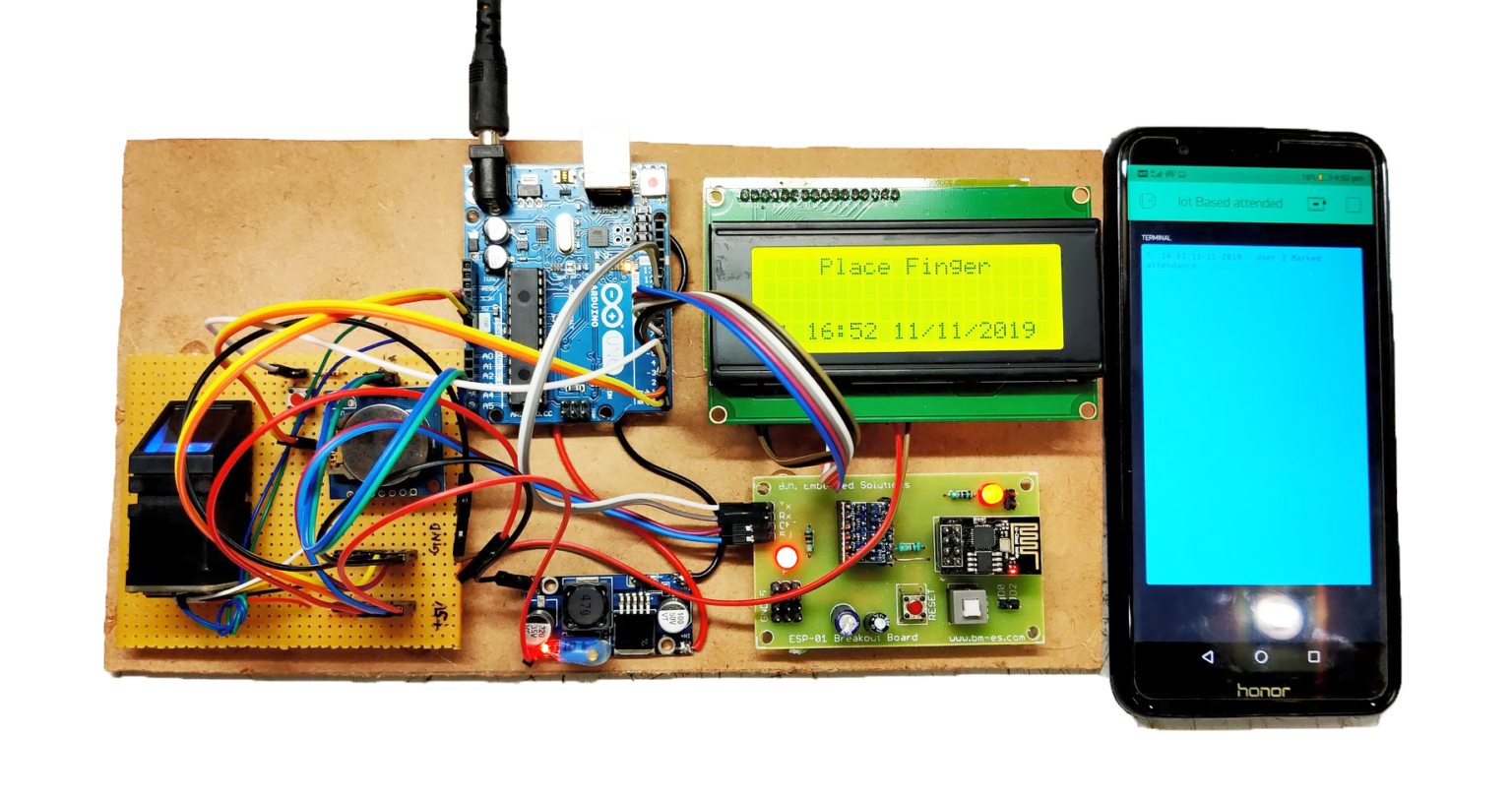 IoT Biometric Fingerprint Attendance System – MBATechmeds