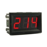 2 Wire 0.56" Digital AC Voltmeter 70-500V (Red LED)