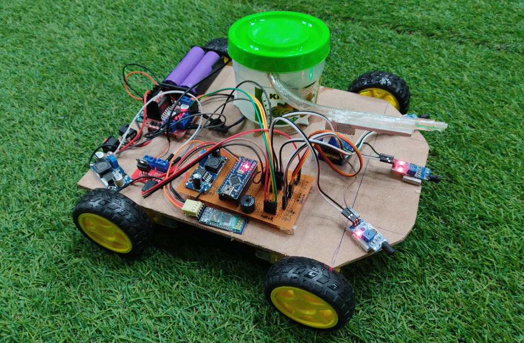 Arduino Based Fire Fighting Robot – MBATechmeds